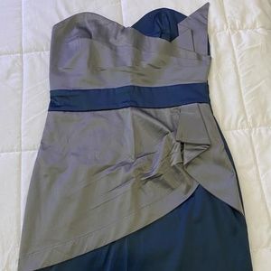 Short Strapless Elegant Dress